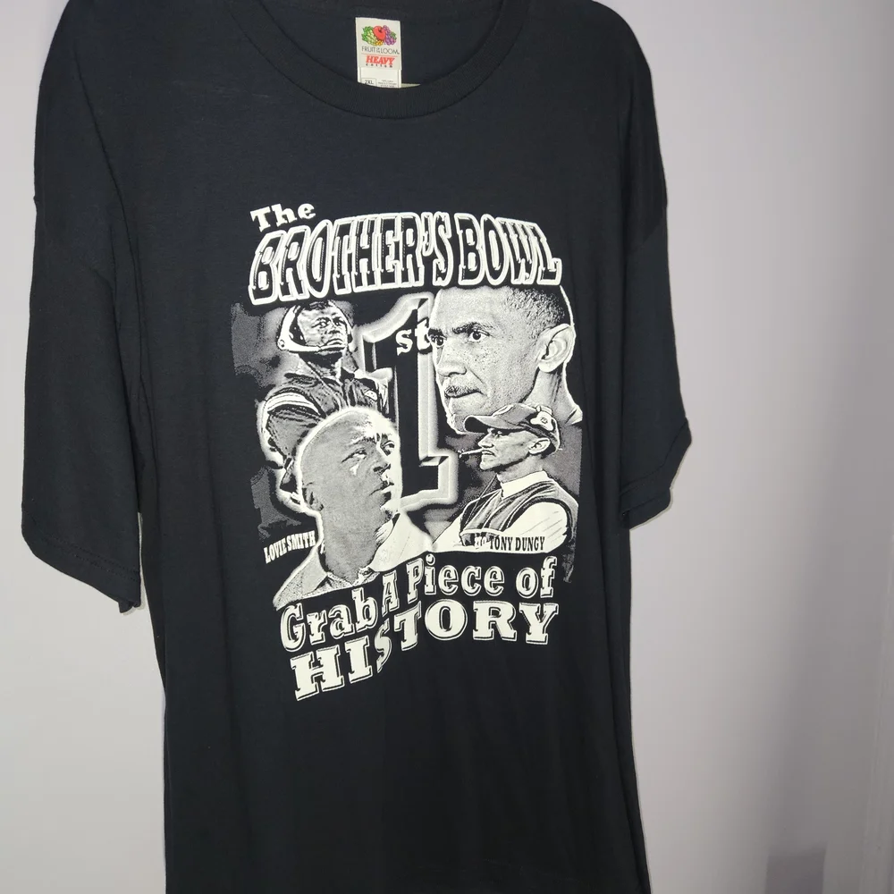 Vintage 2007 Brother’s Bowl Lovie Smith Tony Dungy Tee 2XL Super Bowl XLI